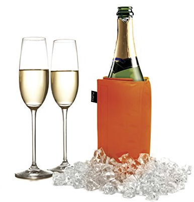 Termometros Y Exclusivas - Funda Enfriadora Vino/Cava Naranja-Lima