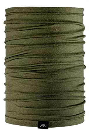 A.Blöchl Schlauchschal Lite Merino aus Wolle (Oliv)