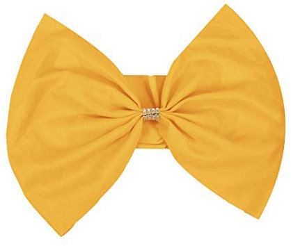 Trimming Shop Listo Silla Cinta Lazo Banda con Deslizante Hebilla para Banquete, Comedor, Boda, Fiesta, Silla Banda Decoración,Elásticos Y Elastizado - Oro, 10pcs