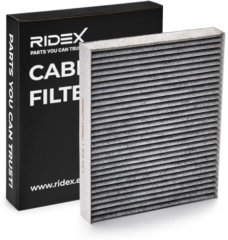 RIDEX 424I0441 Innenraumfilter Pollenfilter Aktivkohlefilter Höhe: 30 Breite: 202 Länge: 238 Kompatibel mit OPEL INSIGNIA Caravan Mokka/Mokka X J13 Astra K Sports Tourer B16 Meriva B S10