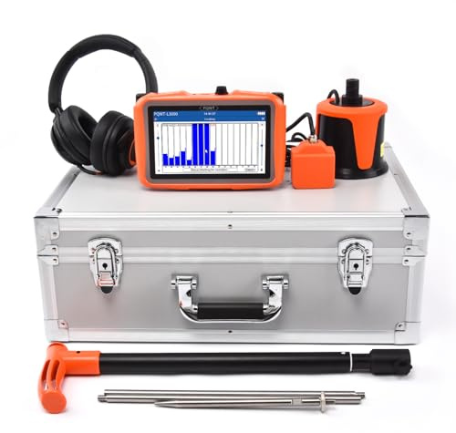 Detector profesional de fugas de agua interior y exterior PQWT-L3000, para baño, paredes, detección de fugas de tubería de piso