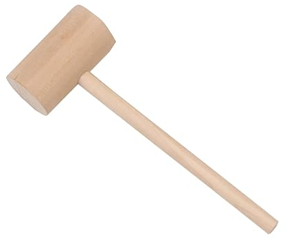 IMIKEYA 4pcs Meat Tenderizer Hammer Wooden Mallet Double Sided Tool Steak Tenderizer for Beef Pork Chicken