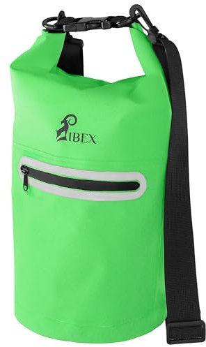 ZIEGER SCHNORR Drybag 10 Liter Grün Tasche Seesack Packsack Wasserdicht