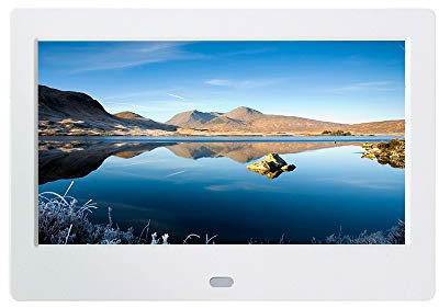CRBUDY 7 inch Photo Frame, Electronic Photo Album, Picture Music Video Player, Advertising Player