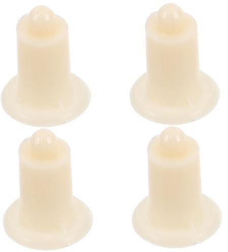 KOCKSHION 4pezzi Piedini Di Ricambio Per Bilancia Elettronica Stabilizzatori Per Vassoi Di Pesatura Accessorio Compatibile Per Misurazioni Accurate e Stabili Colore Bianco