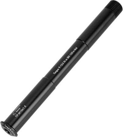 OVAQUIXI Fahrrad Vorderradgabel Steckachse, 15x110 mm, 158 mm Länge, mit M6 Innensechskantschlüssel