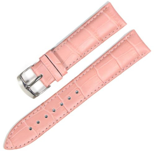 YONGNAGUI NASUNJIA klockarmband äkta läderremmar klockarmband 12 mm 18 mm 20 mm 22 mm klocktillbehör lämpliga för DW-klockor Galaxy Watch Gear S3, 14mm