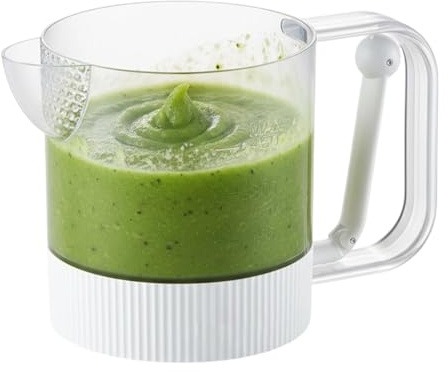 Tasse mélangeur d'œufs semi-automatique avec action par pression manuelle pour œufs | Mélangeur d'aliments avec presse le bas pour pâtisserie restaurant