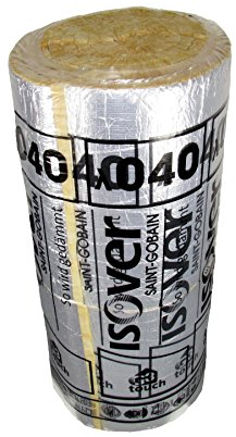 Isover Lamellenmatte Lamella Mat alu 20 mm, 1 Rolle a 6qm