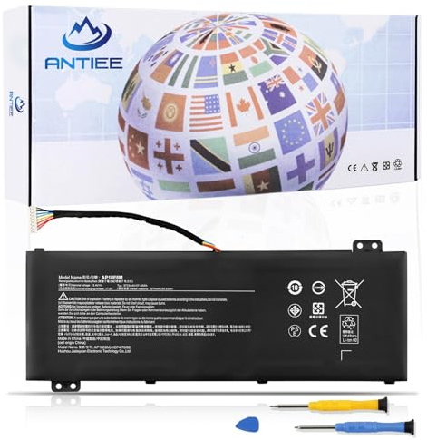 ANTIEE AP18E8M Akku für Nitro 5 AN517-51 AN517-52 AN515-54 Aspire 7 | AN715-51 A715-74 A715-74G ConceptD CN315-71P CN515-71 71P Predator Triton 300 PT315-51 Helios 300 AP18E7M 15.4V 57.48Wh