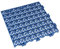 Cofan Loseta Alveolada | Set de 4 Unidades | Color Azul | Material PVC | Medidas 33 x 33 x 2 cm | De fácil montaje y anclaje perfecto