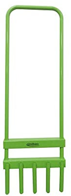 Unibos Professional 5 Prong Grass Lawn Aerator Plant Growth Outdoor Garden Hollow Tine