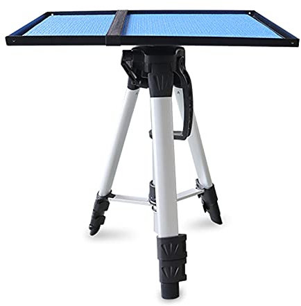 hanxiaoyishop Support de Projecteur Projecteur Montez Trépied Multi-Fonction Hauteur réglable 17 Pouces à 45 Pouces avec Plateau adapté au théâtre ou à la scène de la Maison Support pour Projecteur