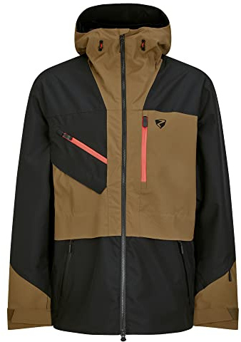 Ziener Herren Trus Ski-Jacke/Freeride | Sympatex, PFC frei, Wolle (1er Pack)