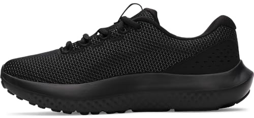 Under Armour UA W Charged Surge 4, Sneaker, dam, Black/Black/Black, 42 EU