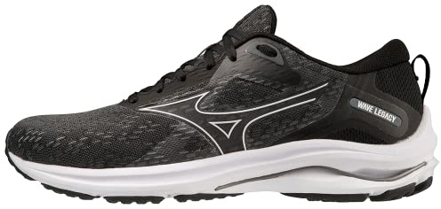 Mizuno Wave Legacy Mens | Neutral Training Shoe |Black | US 10.5WIDE (2E)