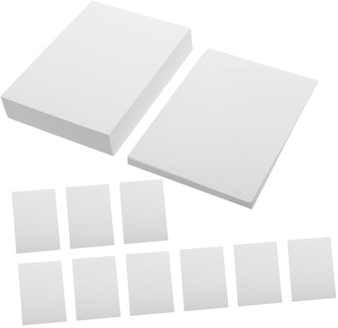 Hochglanz Fotopapier 100 Blatt Weißes Papier für Drucken