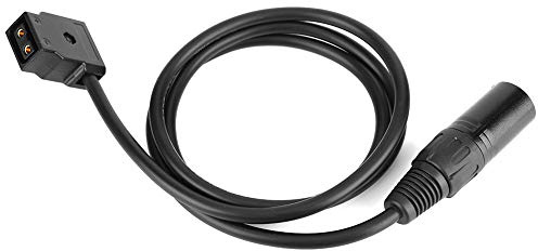 CHICIRIS D Appuyez sur la Femelle 4pin avec Un Câble de Courant XLR, 100 Cm, Adaptateur Léger et Durable
