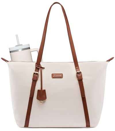 LOVEVOOK Laptoptasche Damen Handtasche Groß Shopper Tote Bag Arbeitstasche