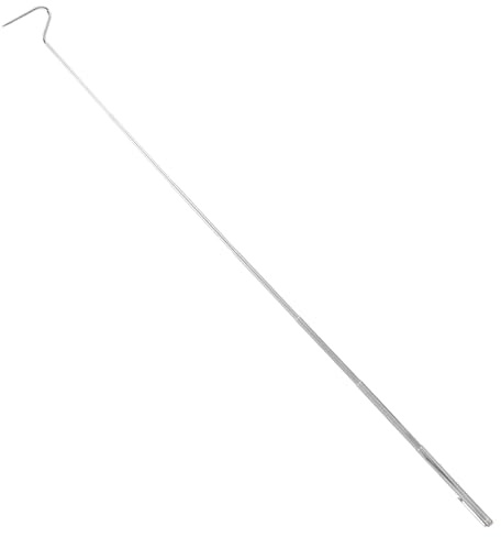 Alasum Crochet Serpent Télescopique Rétractable en Acier Inoxydable 60 Cm Outil de Capture Robuste pour Reptiles Sécurité Manipulation Reptiles Amateurs Passionnés