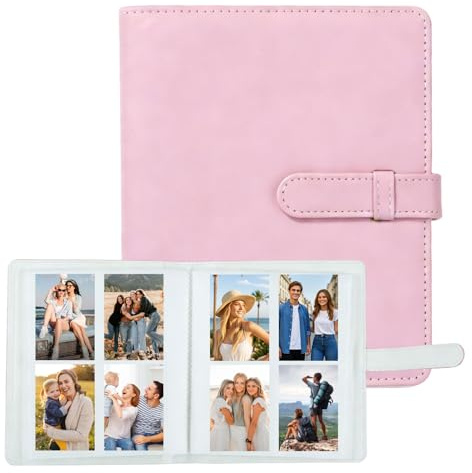 Album de Fotos de 360 Bolsillos para Fujifilm Instax Mini LiPlay | Álbum de Fotos para Polaroid SnapTouch PIC-300 Z2300 Mint Zip Mini Link SP-1 Cámaras Instantáneas