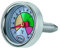 RÖSLE SILENCE Deckelthermometer, Hochwertiges Thermometer für Töpfe aus der RÖSLE SILENCE-Serie, Temperaturbereich bis +120°C, 10.5 x 5.1 x 3.1 cm