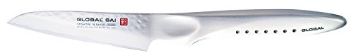 Global SAI-S03R Schälmesser 9cm Hammerdesign