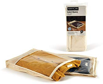 Perfetto Easybag TNT Aufbewahrungstasche Hemden, Canvas, Ecru, 33x45x5 cm, 2