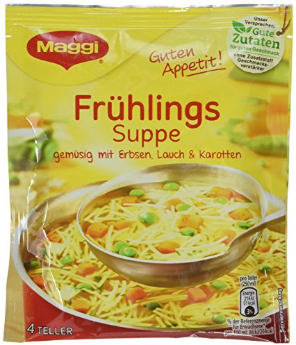 Maggi Guten Appetit Frühling Suppe, 19er Pack (19 x 1000 ml Beutel)