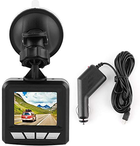 2.4in 1080P Registratore di guida per auto Display LCD ad alta definizione DVR Registrazione in loop 120 ° Dashcam grandangolare Videocamera Dash Full HD a doppio obiettivo Touch