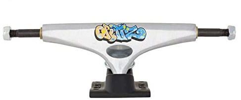 Krux Trucks K5 Chaz Ortiz DLK Standard Skateboard Trucks Argento 8.25