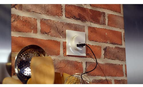 Schneider Electric - Odace - prise USB double - charge rapide - type A+C - blanc - 18W - 3,4A - S520219