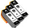 ESMONLINE 3 er Set Multipack kompatible Druckerpatrone ersetzt Epson 33XL T3351 Orange Epson Expression Premium XP-7100 XP-900, XP-830, XP-540, XP-530, XP-645, XP-640, XP-635, XP-630
