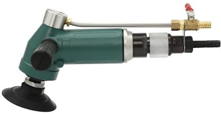 JHXHFJXZ Pulidora de Piedra húmeda neumática de 700W, lijadora de Aire, pulidora de Piedra accionada por Aire, Velocidad Variable para pulir mármol, Granito y Piedra