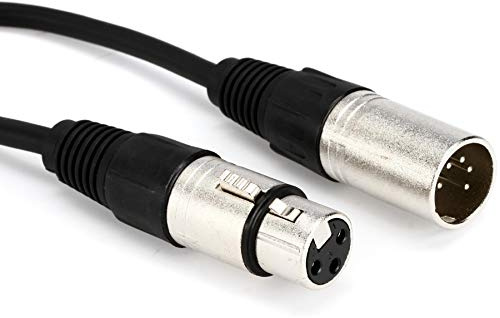 Hosa DMX-106, DMX512 Adaptor, XLR5M to XLR3F, 6 in