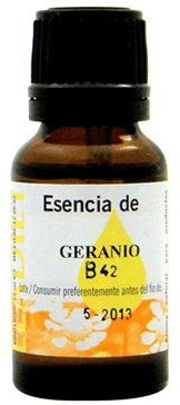 Aceite Esencial de Geranio - 15 ml - Ayuda a Mantener el Bienestar Respiratorio - Efecto Calmante - Contribuye a Reducir las Molestias en la Garganta - Eladiet