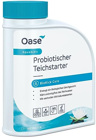 Oase AquaActiv BioKick Care 43155 Soin de l'eau Naturel pour bassins 500 ML – Produit d'entretien hautement Actif avec minéraux naturels pour Une Eau Claire dans l'étang de Jardin, étang à Poissons,