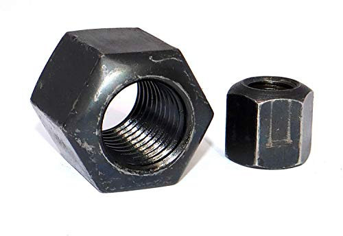 Sechskantmuttern M24 BM24 2 Stück DIN 6330 Stahl blank Form B hohe Form Festigkeit 10