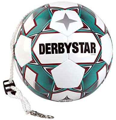 Derbystar Barn Swing, 1075500139 fotboll, vitt rött silver, 5
