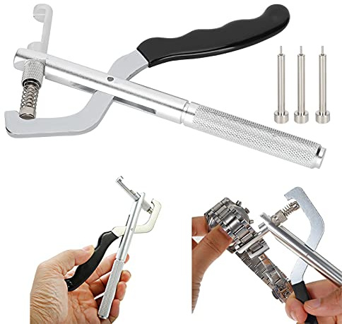 Watch Band Removal Pliers, Handheld Watch Band Spring Assisted Pliers, Watch Repair Tools for Watchmaker, Watch Strap Link Pin Removal Pliers