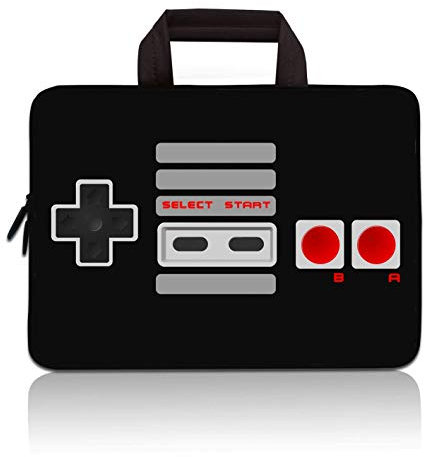 11.6 12 12.1 12.5 inch Laptop Handle Bag Neoprene Notebook Carrying Pouch Chromebook Sleeve Ultrabook Case Tablet Cover Fit Apple MacBook Air HP DELL Lenovo Asus Samsung Google (Games)