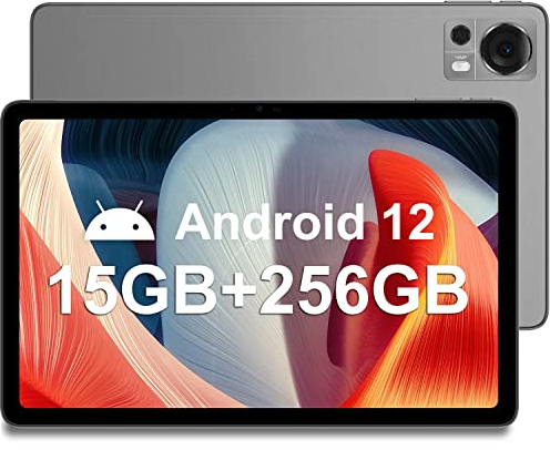 DOOGEE T20 Android Tablet 10,4 Zoll, 15 GB + 256 GB/TF 1 TB Tablet PC 4G LTE + 5G WiFi, 16 MP + 8 MP, FHD 2000 x 1200, 8300 mAh, Octa-Core/Face ID/PC Mode/OTG/GPS mit Hülle