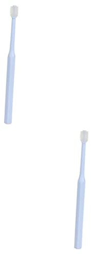 iplusmile Zahnpflege Für Hunde 2st Zahnbürste Dog Toothbrush Cat Toothbrush Zahnpflege Für Welpen Reinigungssets Hund Katzenzubehör Welpenversorgung Haustier Hündchen Kätzchen Liefert Plastik