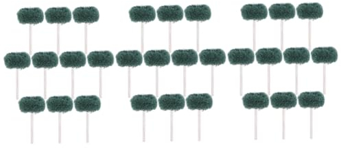 Gatuida 30pcs Polishing Wheel Attachment Kit for Drill Reusable Scouring Pad Buffing Discs Abrasive Grinding Wheels for Surface Cleaning Dry Sanding and Polishing Tasks