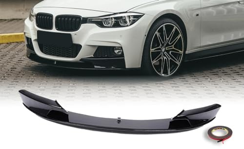 MpTuned F30 F31 Frontstoßstangenspoiler glänzend schwarz für 3er F30 F31 2011-2019 318i 320i 330i 335i 340i 318d 320d 330d 335d M Sport