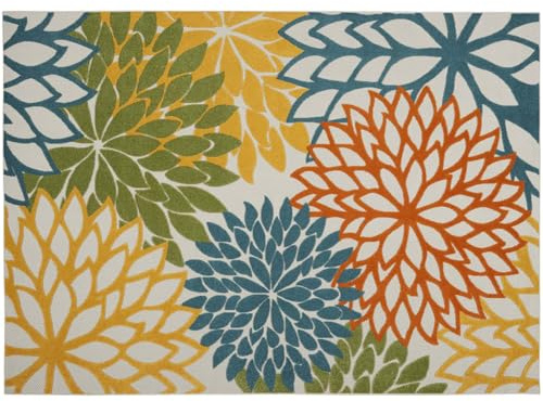 HGTRH Tapis Exterieur Resistant Pluie Terrasse 200x300, Tapis Tropical De Terrasse ExtéRieure, Tapis De Sol Exterieur pour Camping Car Pliable pour Barbecue, Balcon, Plage, Lavable Et RéSistant