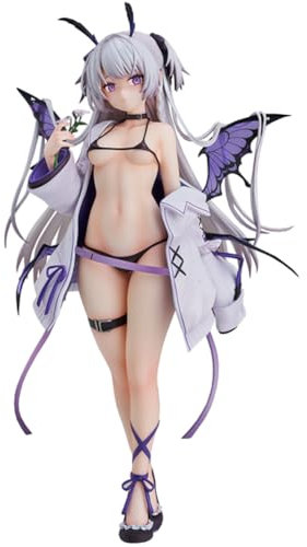 Gooyeh Anime Figur Bechuania Figuren Badeanzug Maid Statue 23CM Stehender Stil Anime-Actionfigur PVC Skulptur Modell Desktop-Dekoration Sammlerstücke