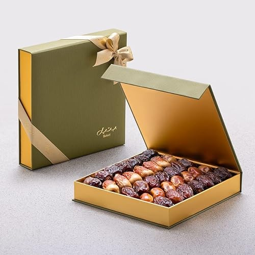 Bateel | Palm Gift Set | Medium | Plain Dates | Premium Gift Set | 644 grmas