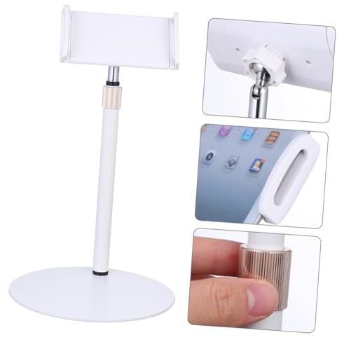 jojofuny Support De Tablette Télescopique Rotatif pour Téléphone Portable Station De Chargement De Bureau
