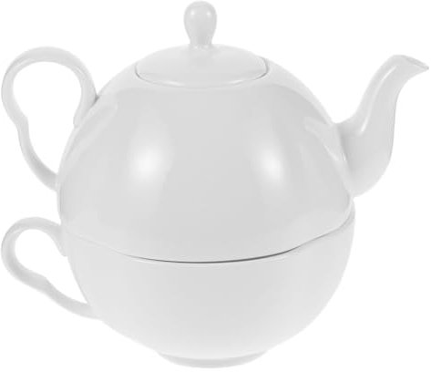 MAGICLULU Service à Thé Vintage en Porcelaine Fine Théière Et Tasse 1 Set Porcelaine Résistante à La Chaleur pour Adultes Pause Thé à La Maison Accessoire